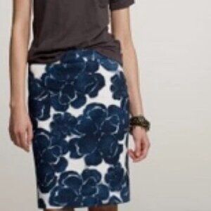 J. Crew Canterbury Bells Floral Skirt Size 12